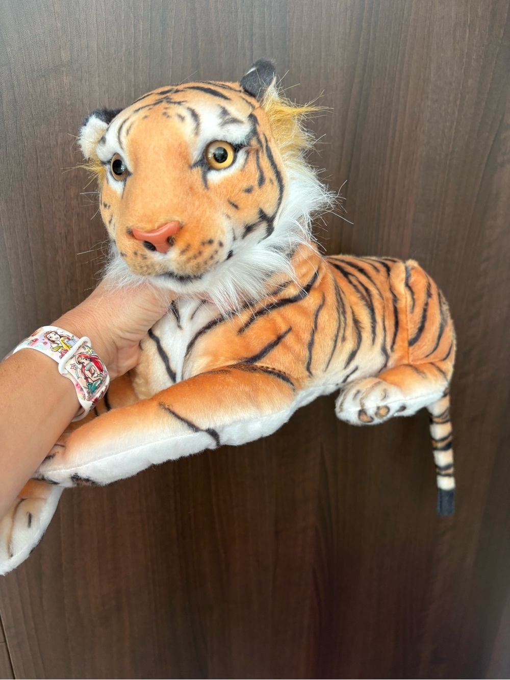 Cuddly Orange and White Tiger Plush - Kids Stuffed Animal